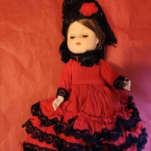 Vintage Vogue Ginny Spanish doll.  1977. Made in Hong Kong.